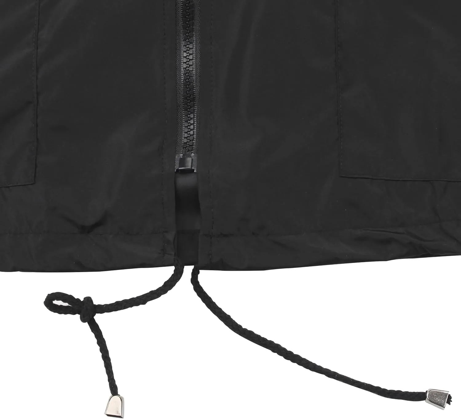 PESION Women's Waterproof Raincoat Lightweight Rain Jacket Hooded Windbreaker with Pocket for Outdoor