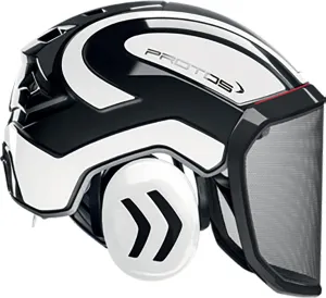 Pfanner Protos Integral Arborist Helmet - White & Black
