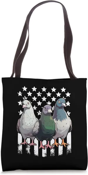 Pigeon USA Tote Bag