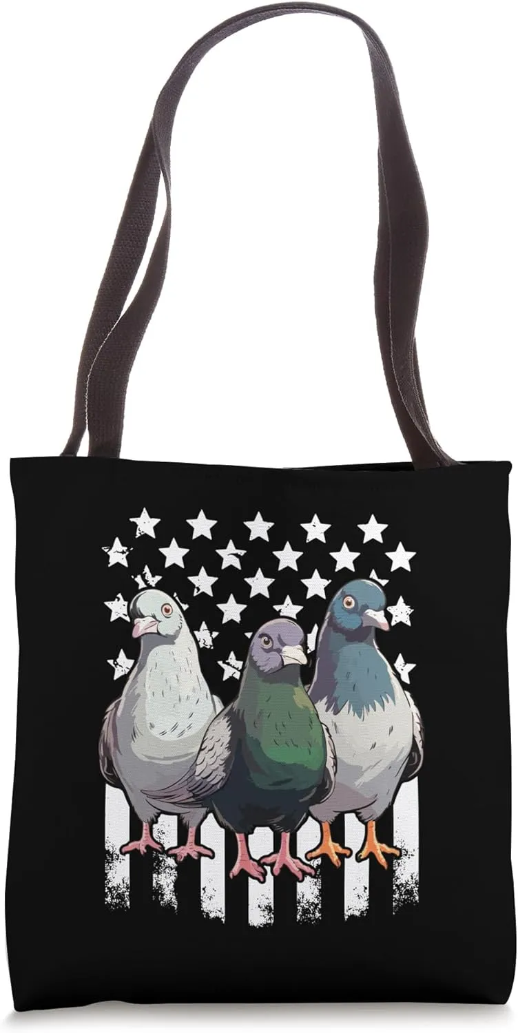 Pigeon USA Tote Bag