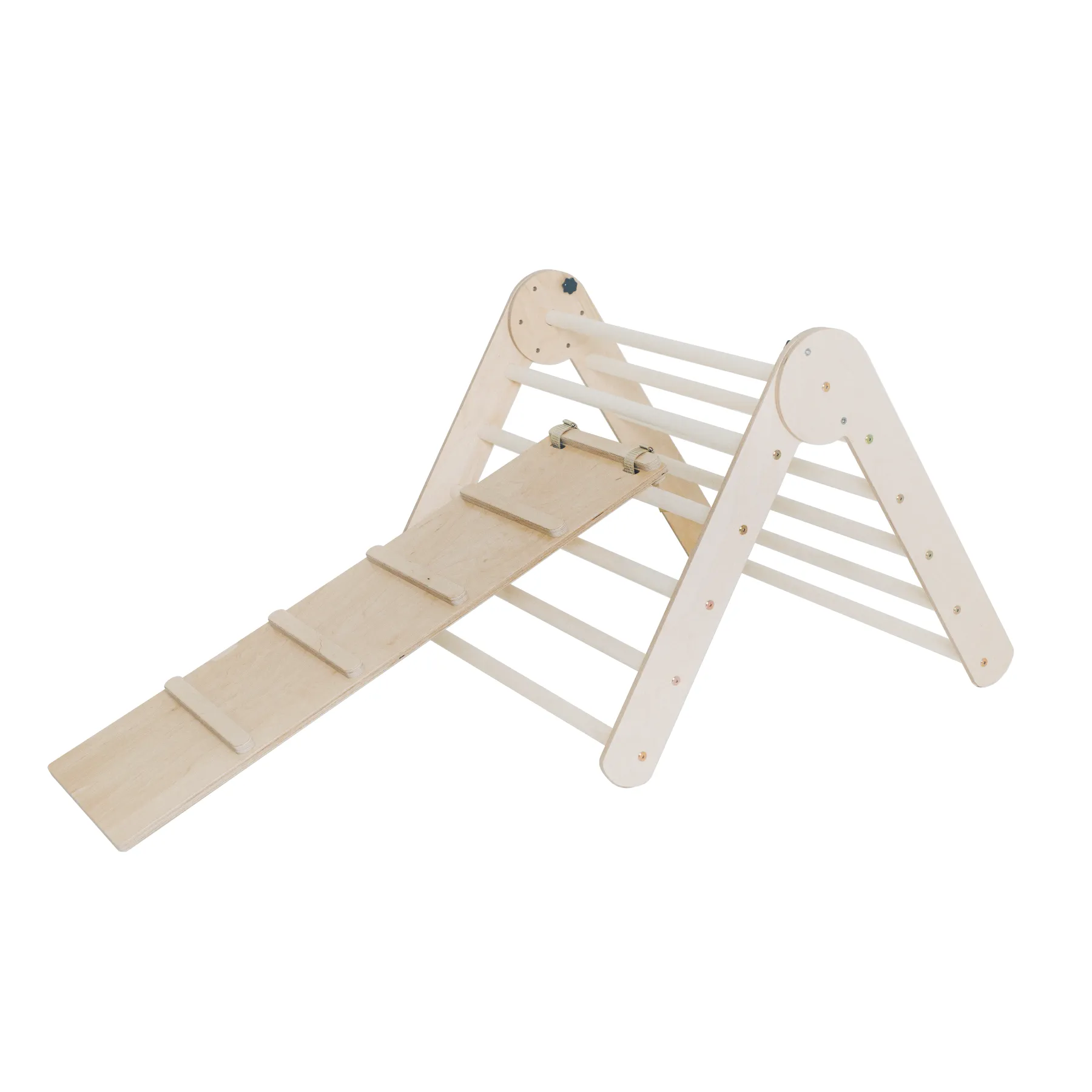 Pikler triangle set with adjustable height