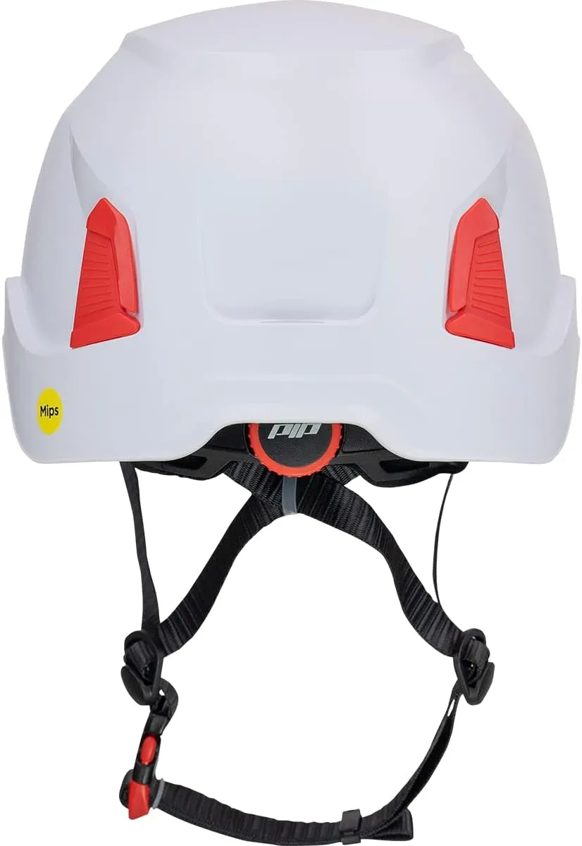 PIP Traverse Non-Vented, Industrial Climbing Helmet MIPS Technology, EPS Foam Impact Liner, 4-Point Chin Strap, ANSI II