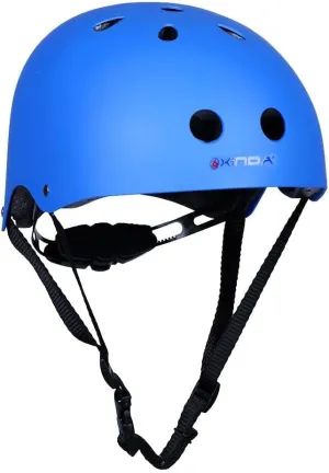 pistro Blue Skateboard Safety Helmet for Men Women Kids, Adjustable Strap, Vents Design,Professional Rock Climbing Helmet