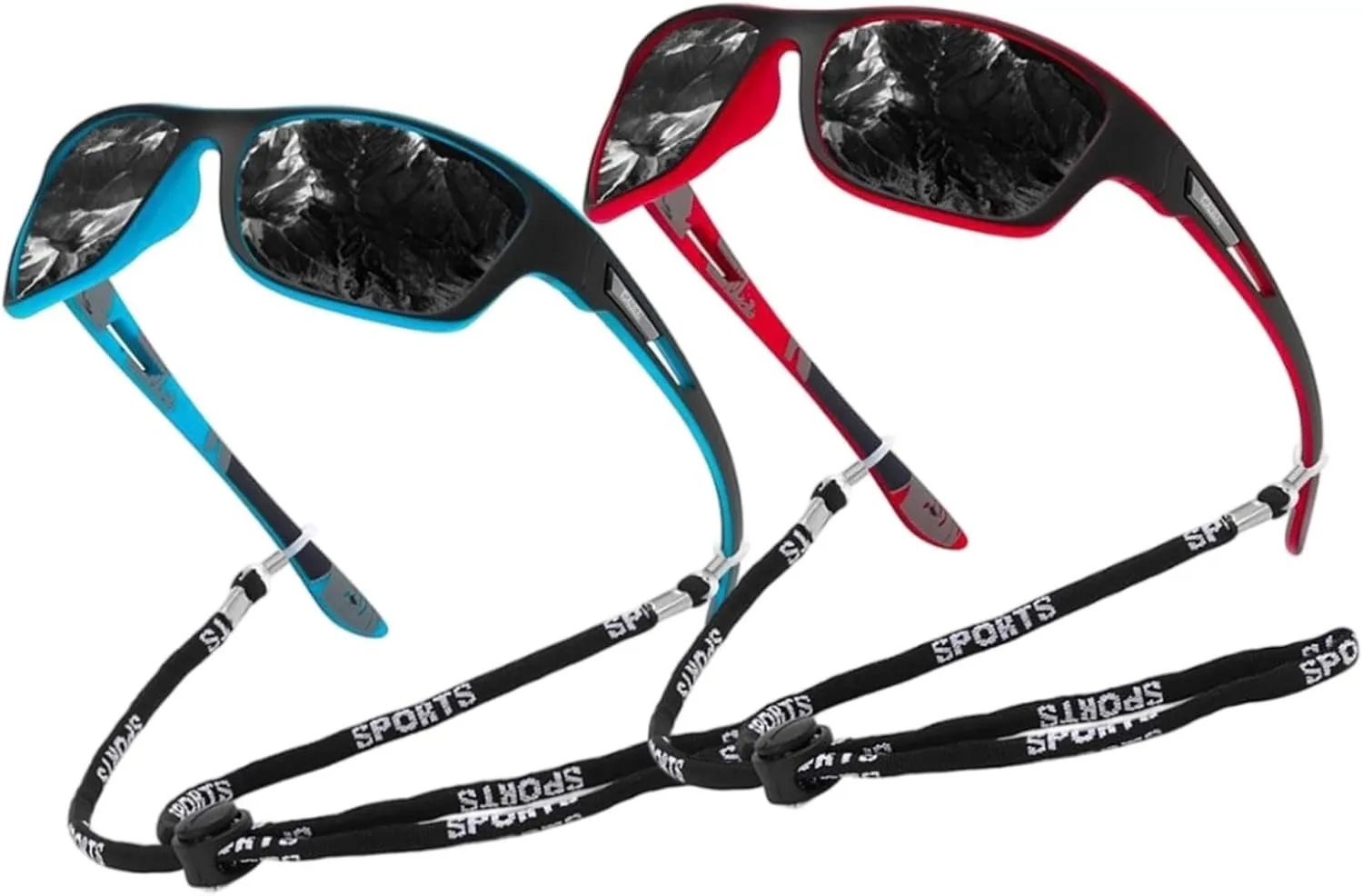 Polarized Sport Sunglasses for Men & Women - UV400 Protection, Anti-Fog, Lightweight & Impact-Resistant Lenses for Fishing, Driving, Hiking, Belay Climbing(B)