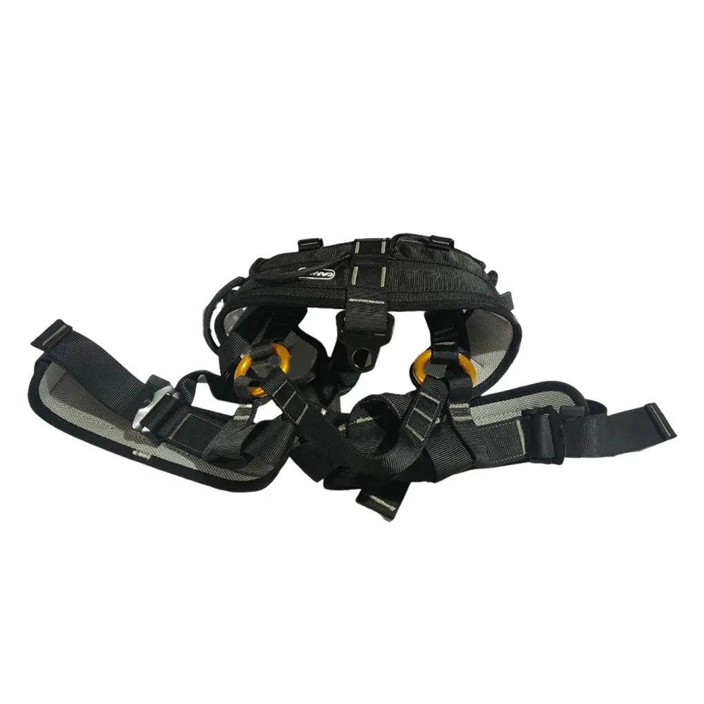 Professional Climbing Harness - Adjustable Safety Harness for Work & Sport Climbing with Fall Protection