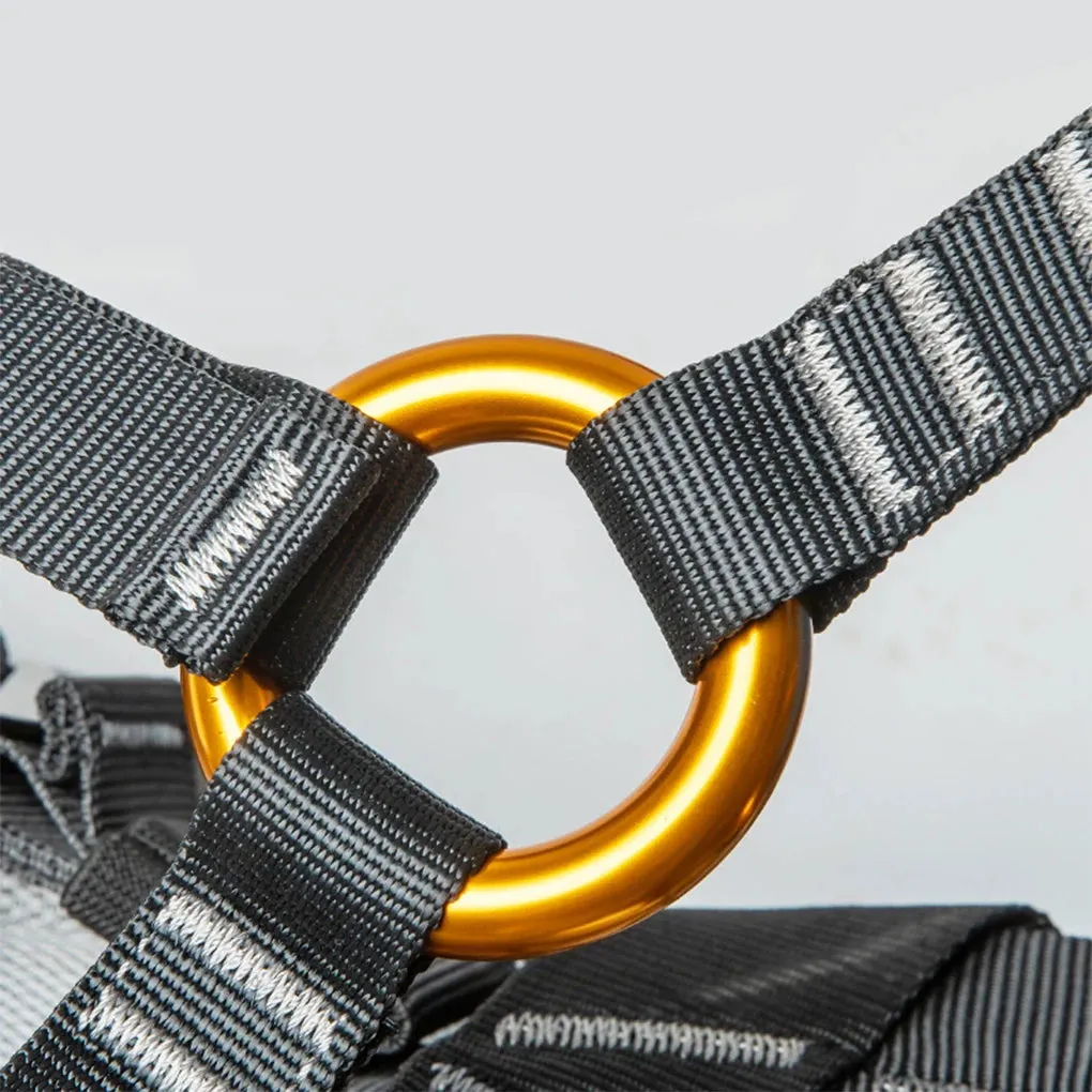 Professional Climbing Harness - Adjustable Safety Harness for Work & Sport Climbing with Fall Protection