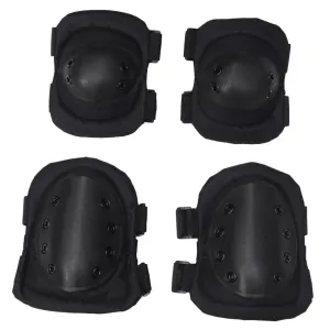 Professional Kneecap Eva Knee Pad Black for Outdoor Sport Basketball Riding Support Climbing Pads