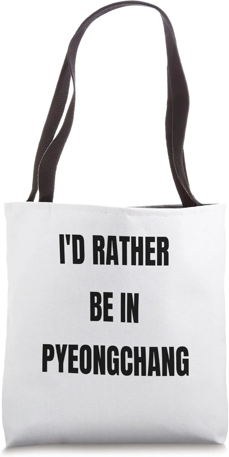 Pyeongchang Tote Bag