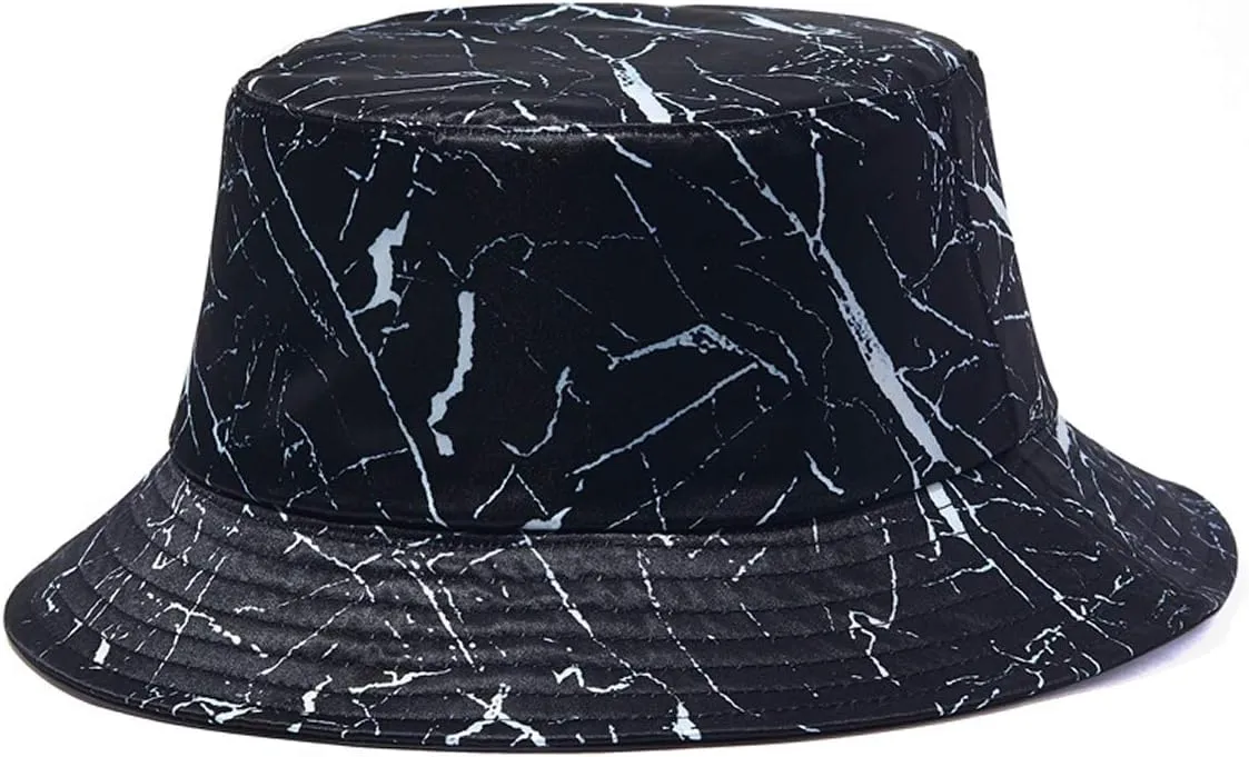 Quanhaigou Bucket Hat for Men Women,Packable Reversible Printed Sun Hats,Fisherman Outdoor Summer Travel Hiking Beach Caps