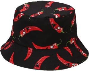 Quanhaigou Bucket Hat for Men Women,Packable Reversible Printed Sun Hats,Fisherman Outdoor Summer Travel Hiking Beach Caps