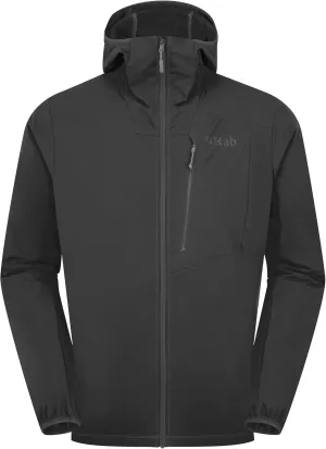 Rab Men's Borealis Alpine Hoody Jacket - Lightweight Water-Repellent Coat for Hiking & Climbing