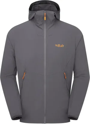 Rab Men's Borealis Hoody Jacket - Lightweight Water-Repellent Coat for Hiking & Climbing