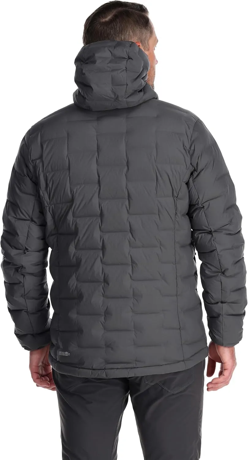 Rab Men's Cubit Stretch Down Hoody for Hiking, Climbing, and Skiing