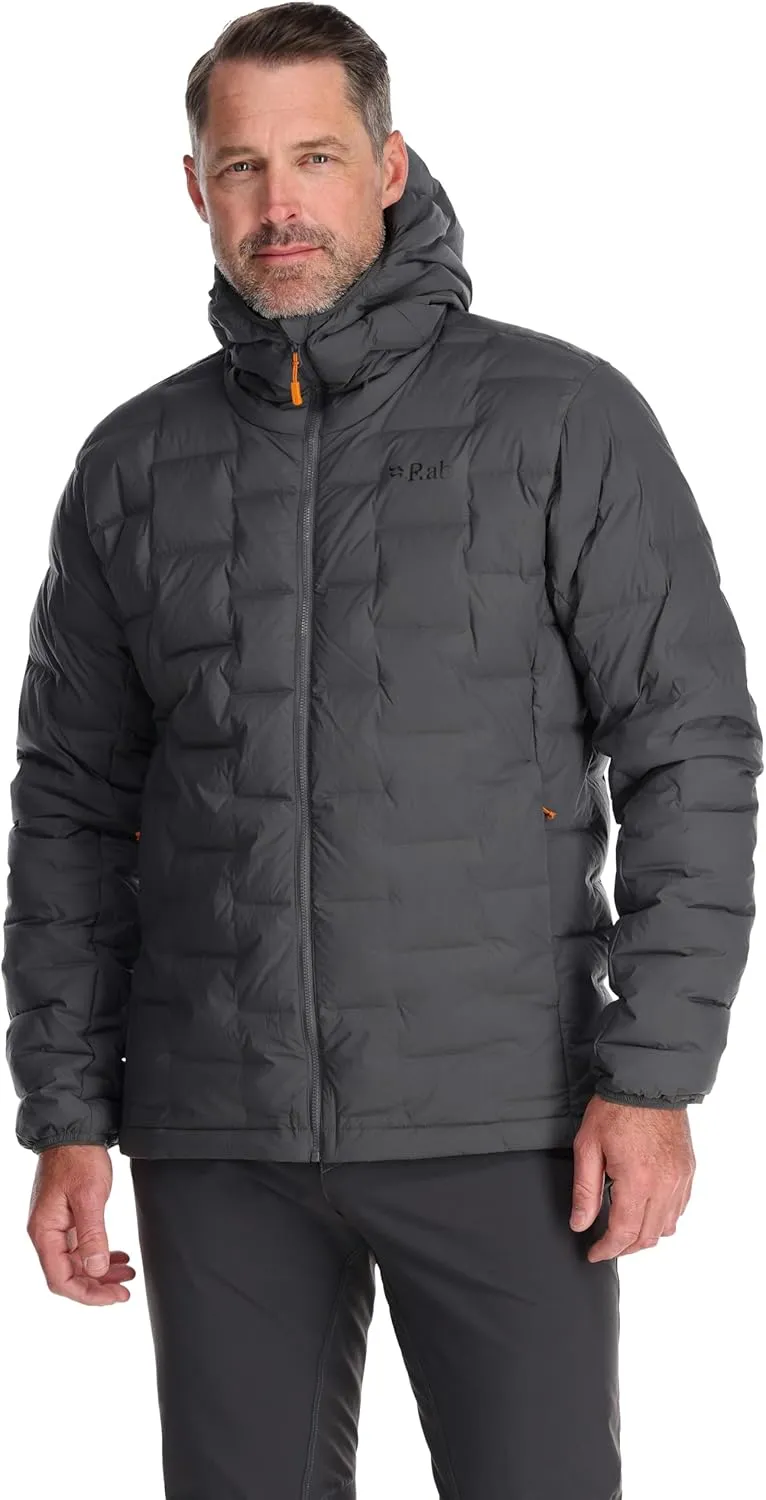 Rab Men's Cubit Stretch Down Hoody for Hiking, Climbing, and Skiing