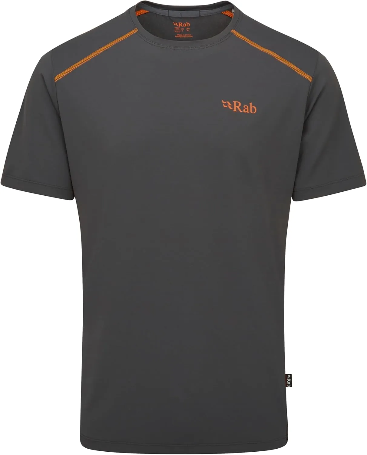 Rab Men's Force Tee - Lightweight T-Shirt for Hiking, Climbing, & Trail Running