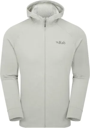 Rab Men's Nexus Hoody - Full-Zip Lightweight Fleece Jacket for Hiking & Climbing