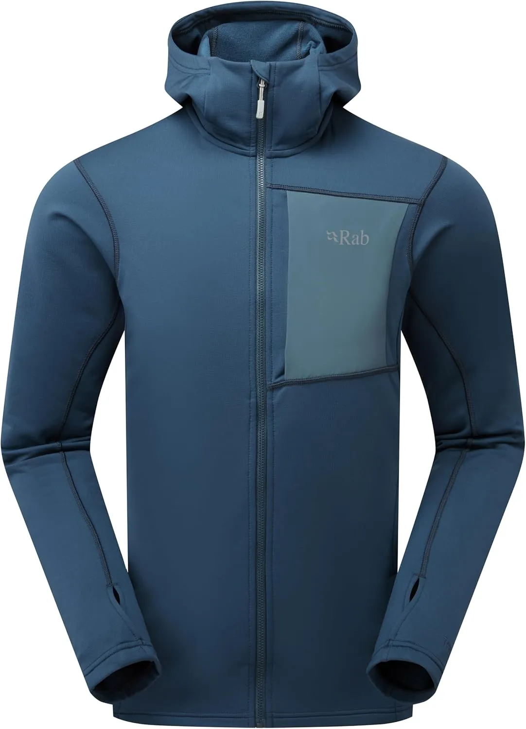Rab Men's Superflux Hoody - Lightweight Fleece Jacket for Hiking & Climbing