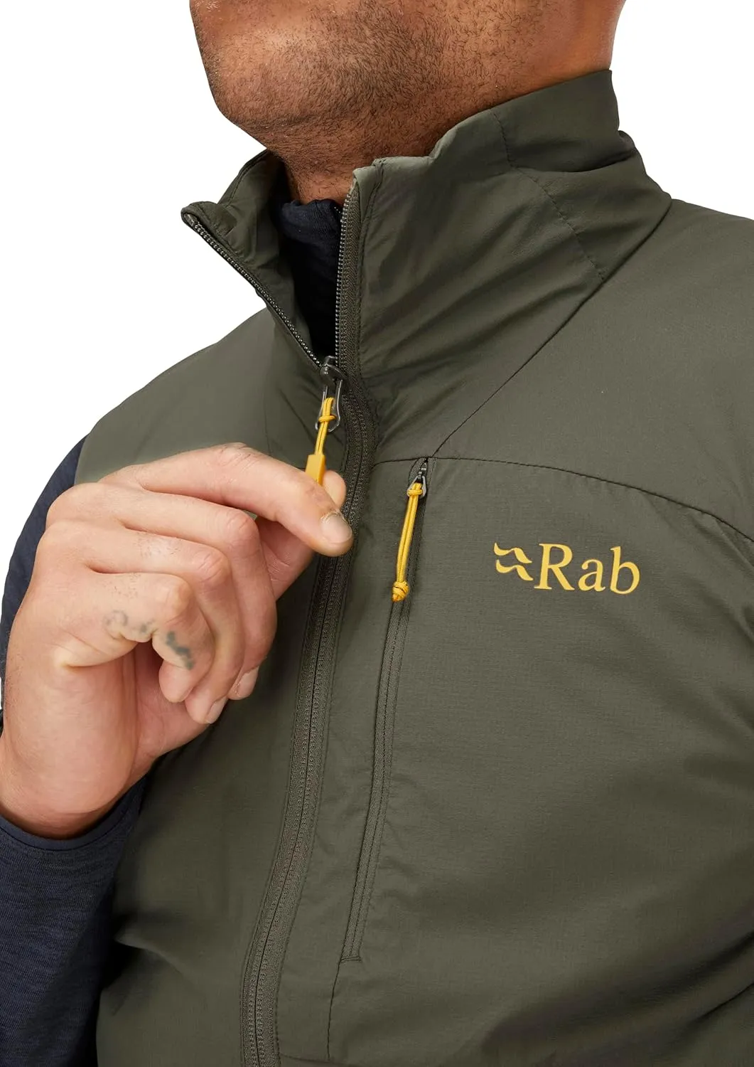 Rab Men's Xenair Synthetic Insulated Vest for Hiking & Mountaineering