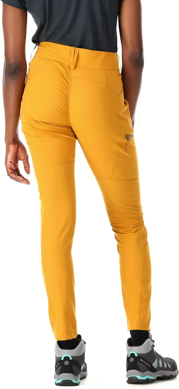 Rab Women's Incline Light Pants - Lightweight Breathable Pants for Hiking, Trekking, & Climbing