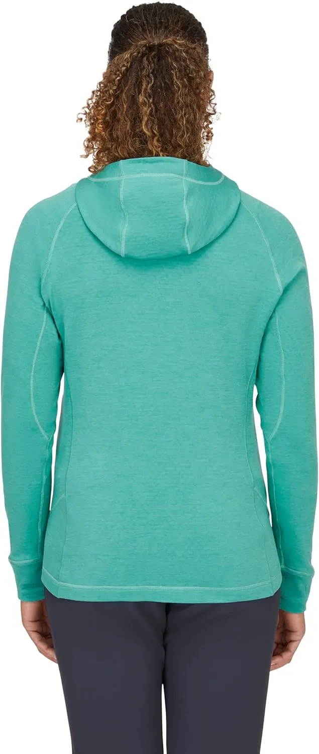 Rab Women's Nexus Hoody - Full-Zip Lightweight Fleece Jacket for Hiking & Climbing