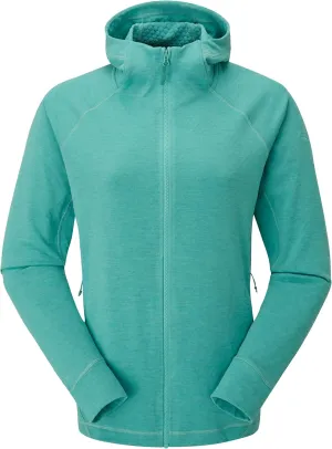 Rab Women's Nexus Hoody - Full-Zip Lightweight Fleece Jacket for Hiking & Climbing