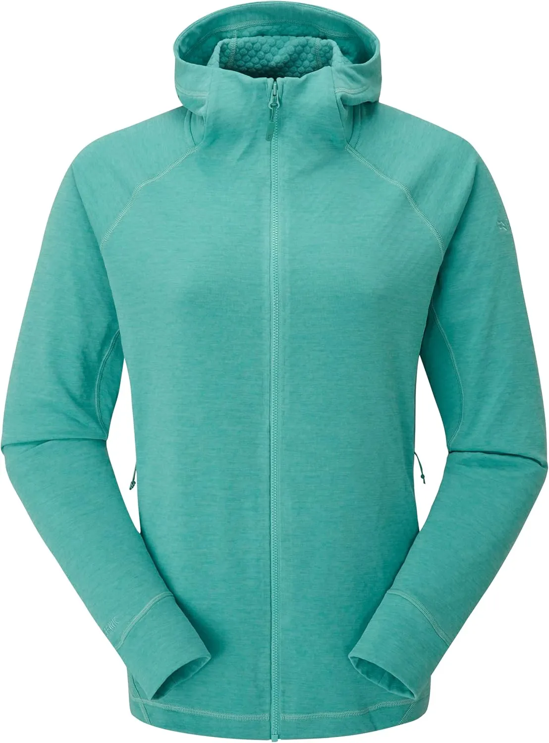 Rab Women's Nexus Hoody - Full-Zip Lightweight Fleece Jacket for Hiking & Climbing