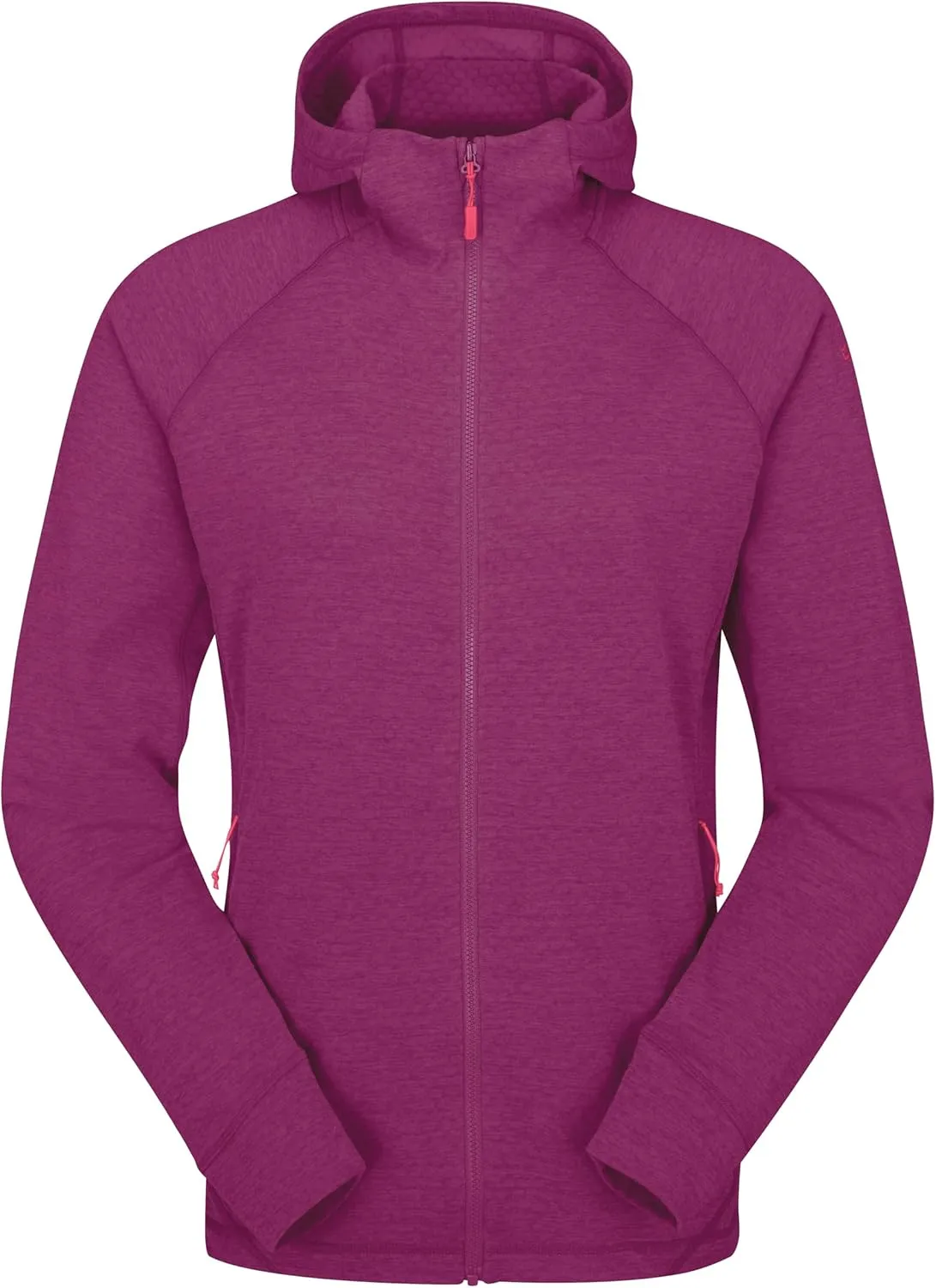 Rab Women's Nexus Hoody - Full-Zip Lightweight Fleece Jacket for Hiking & Climbing