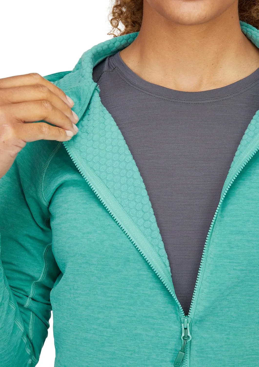 Rab Women's Nexus Hoody - Full-Zip Lightweight Fleece Jacket for Hiking & Climbing