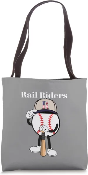Rail Riders_NYY_MiLB_001 Tote Bag