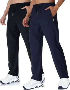 Rapoo Mens Lightweight Hiking Pants Quick Dry Stretch Joggers for Running Workout Casual