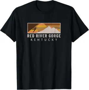Red River Gorge Rock Climbing Boulderer Mountain Climber T-Shirt