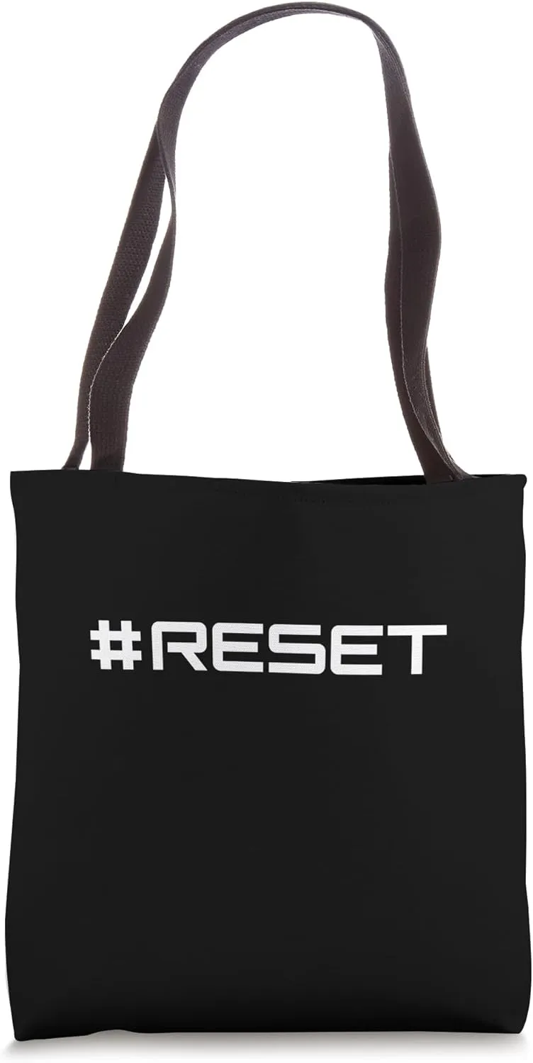 #RESET Tote Bag