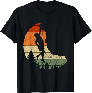 Retro Rock Climbing Vintage Climber T-Shirt