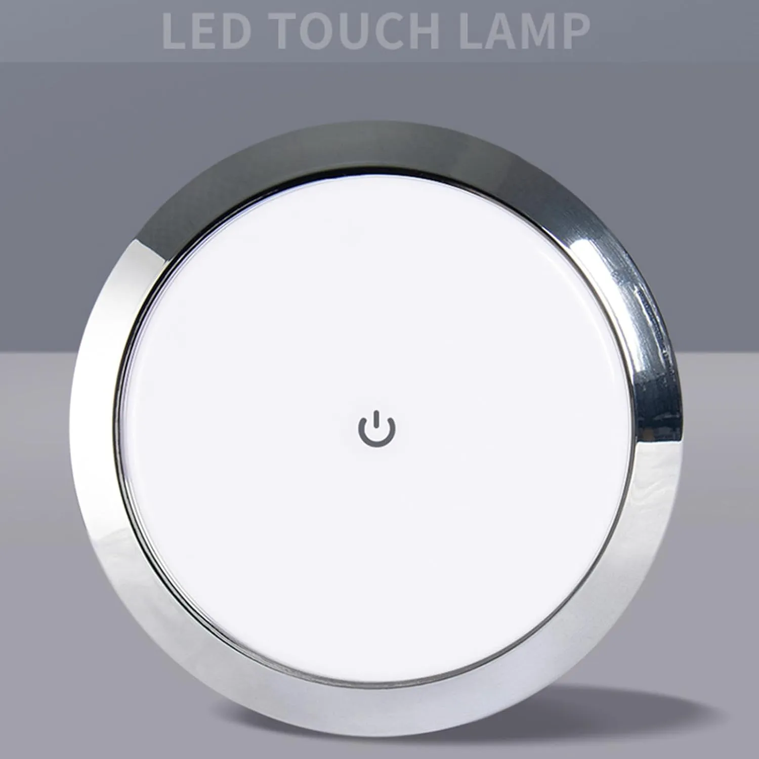Round Dome Light SurfaceMount LED Ceiling Downlight for Campervan Marine Touch 12/24V Marine Ceiling Roof Light