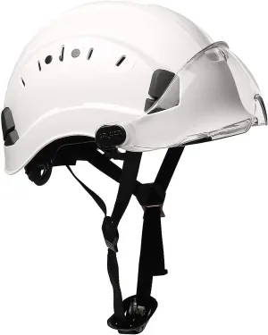 Safety Helmet Adjustable ABS Hard Hat - 6-Point Suspension, Perfect for Work-At-Height Riding, Climbing，Construction General Headwear Protection