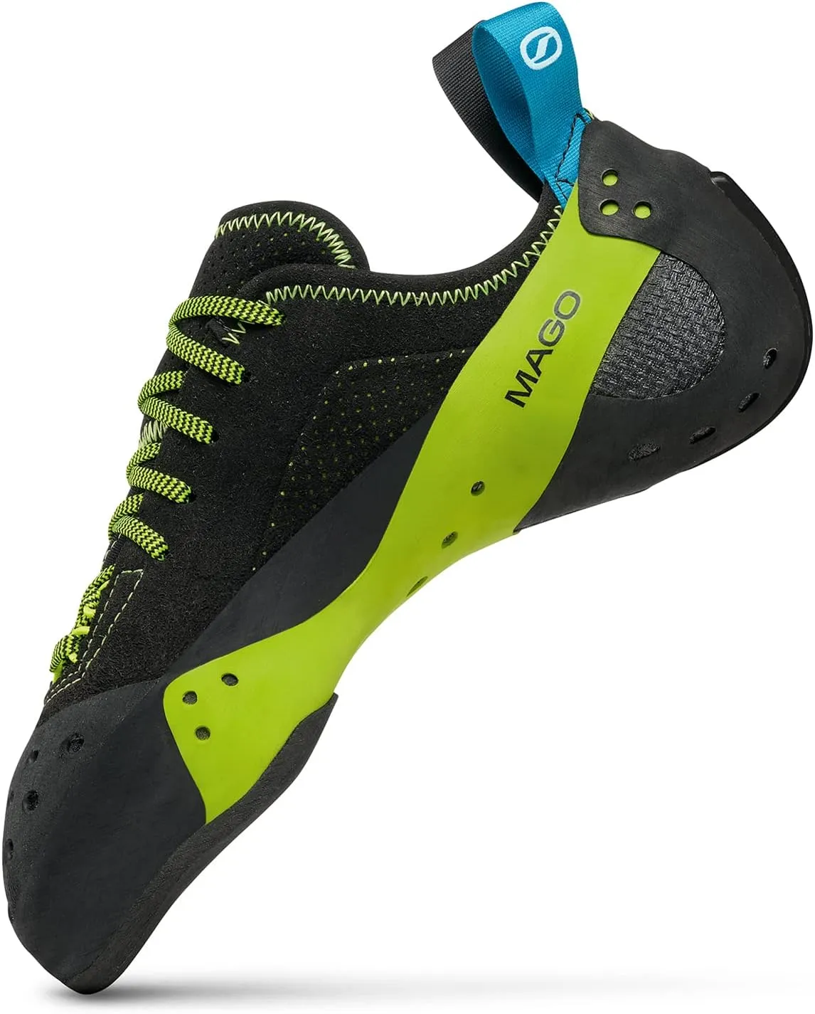 SCARPA Mago Lace Rock Climbing Shoes for Sport Climbing and Bouldering - Specialized Performance for Edging and Support