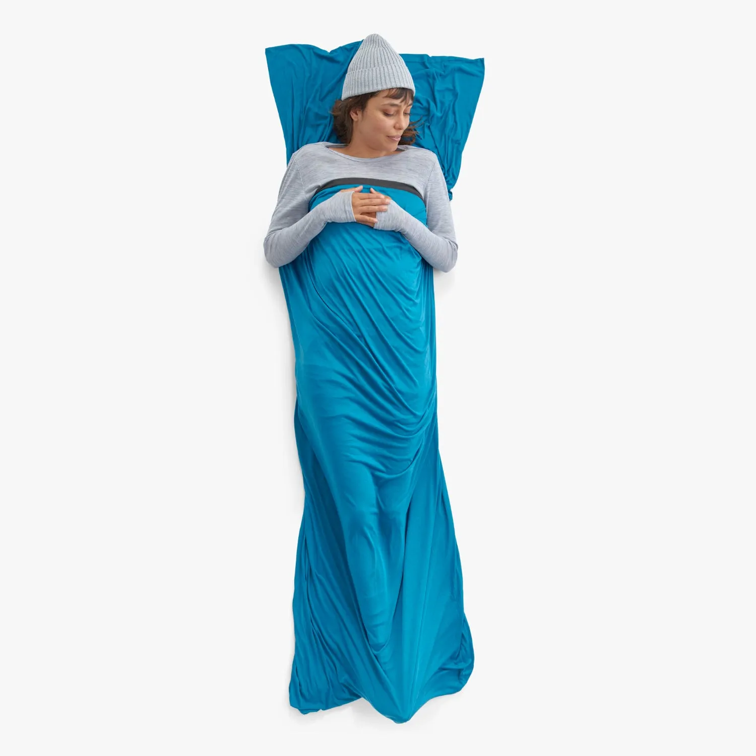 Sea to Summit Breeze Coolmax Liner - w/ Pillow Sleeve Insect Shield (Rectangle)