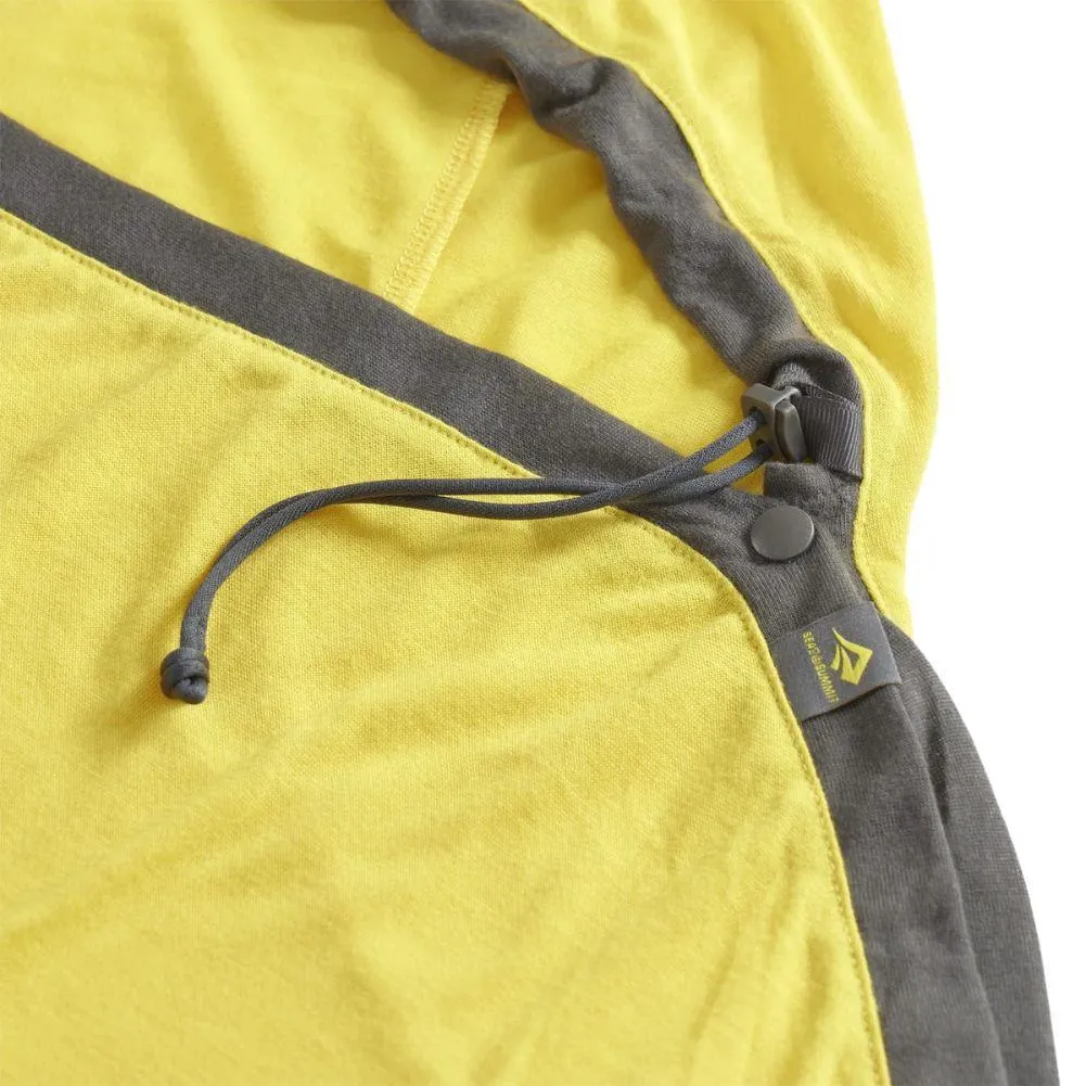 Sea To Summit Reactor Sleeping Bag Liner with Drawcord (Sulphur Yellow)