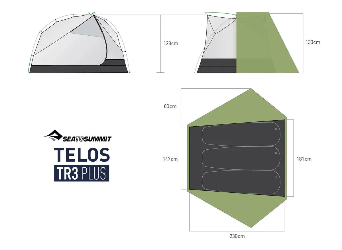 Sea to Summit Telos Plus Freestanding Tent