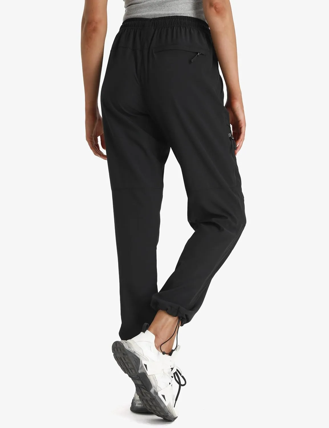 Seamaid Women's Hiking Pants Quick Dry Lightweight Water Resistant Cargo Pants with Zipper Pockets Travel Outdoor