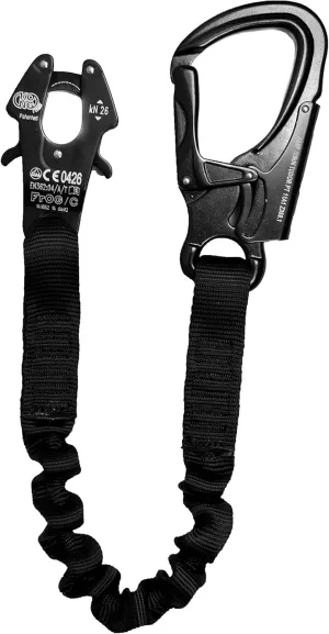 Shock Absorbing Lanyard Snap Hook - Fusion Climb®- (5,000 LBS Rated) Professional SAL Kong Frog - for Mountaineering, Fall Protection, Roofing, Construction, Safety Lanyard - Frog Snap Hook