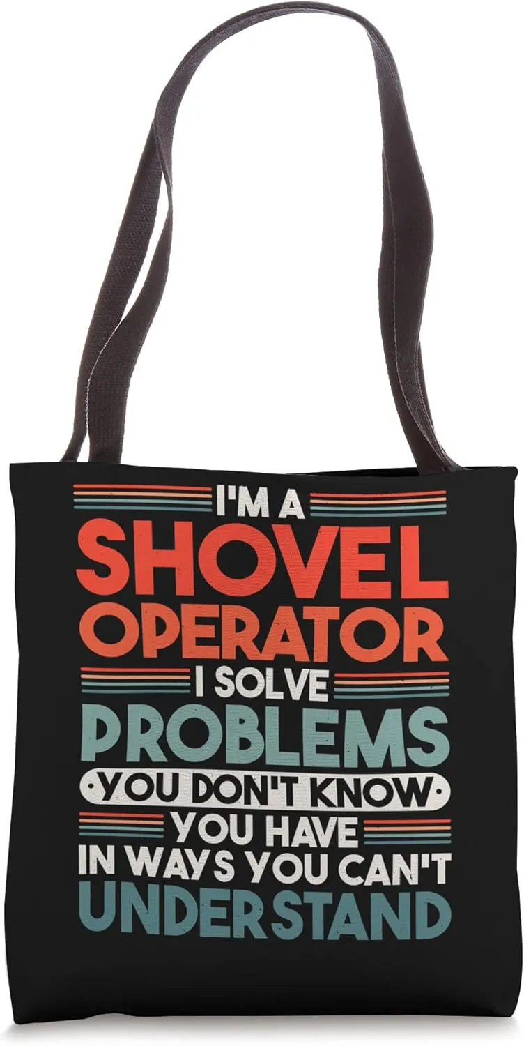 Shovel Operator Tote Bag