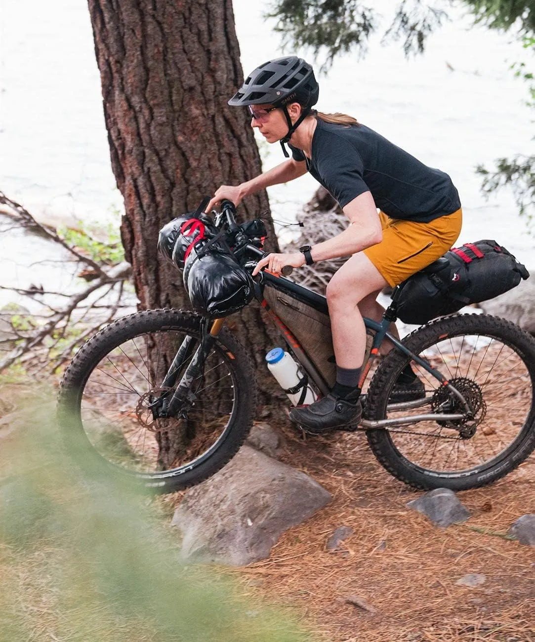 Showers Pass Women's Gravel Shorts - Micro-Adjustable Outdoor Shorts with Pockets - Essential for Cycling, Hiking Or Walking