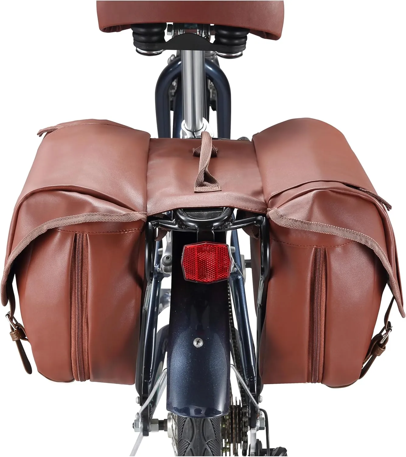 sixthreezero Dual Sided Bike Bag for Rear Rack, Waterproof Universal Bicycle Double Pannier Storage Bags, Cargo Trunk with Carry Handle