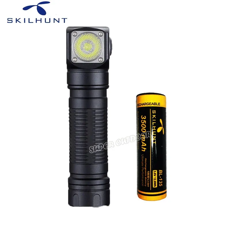 SKILHUNT H04 Series LED Headlamp – 1200 Lumen Magnetic Rechargeable Torch for Outdoor Use