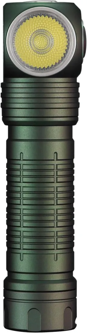 SKILHUNT H300 Magnetic USB Rechargeable Headlamp, Running Camping Hiking Caving, Hands-Free Reliable Angle Light, Waterproof Flashlight (Green, 144AR High CRI)