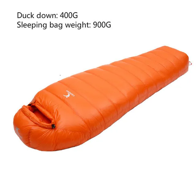 Sleeping Autumn Ultralight White Duck Travel Mummy Sleeping Camping Bag Adult Hiking Type Climbing Bag Limited time Down Bundle discount Outdoor Winter