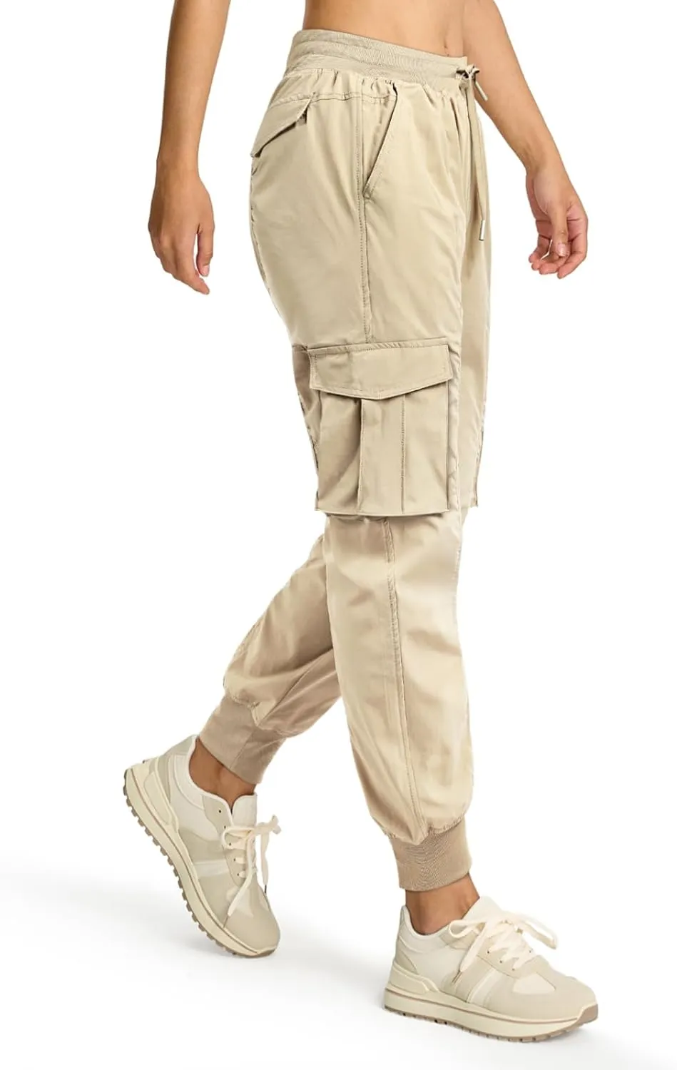 smawell Women's Hiking Cargo Pants Quick Dry Water Resistant Joggers with Pockets