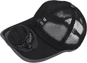 Solar Fan Hat - Solar Powered Fan Hat | Mens Baseball with Solar Fan | Outdoor Sports Baseball Caps Hats | Uv Block Sports
