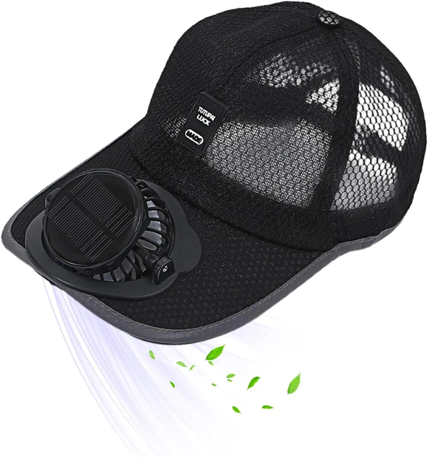 Solar Fan Hat - Solar Powered Fan Hat | Mens Baseball with Solar Fan | Outdoor Sports Baseball Caps Hats | Uv Block Sports